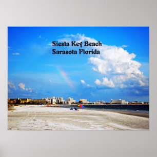 Siestanyckelstrand Poster