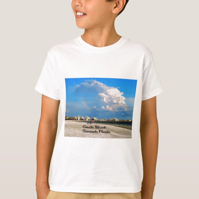 Siestanyckelstrand T-shirt (Framsida)