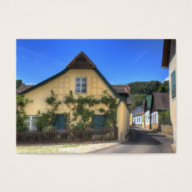 Sievering Wien Österrike Visitkort (Framsidan)