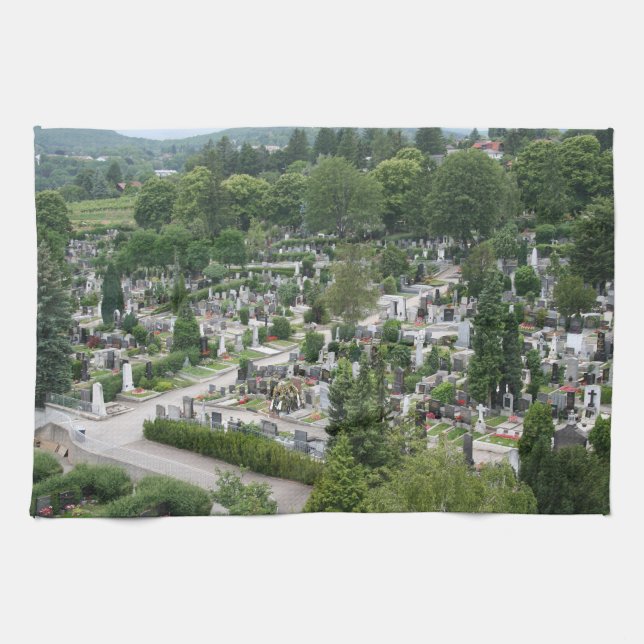 Sieveringer Friedhof Kökshandduk (Horisontell)
