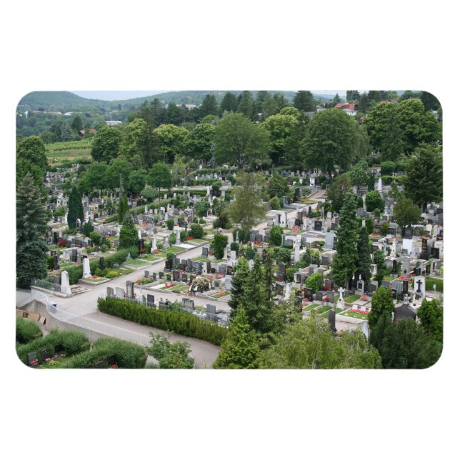 Sieveringer Friedhof Magnet (Horisontell)