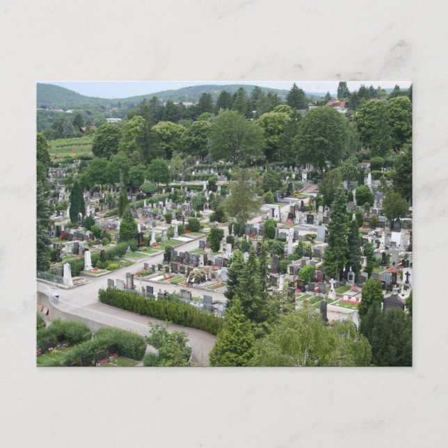 Sieveringer Friedhof Vykort (Framsida)
