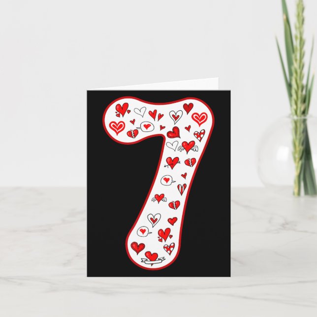 Siffer 7 Par Kostym Duo 67 Meme Sex Sju Vale Kort (Framsida)