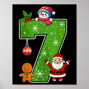 Siffer 7 Rolig 67 Meme Par Pyjamas Jul Ma Poster