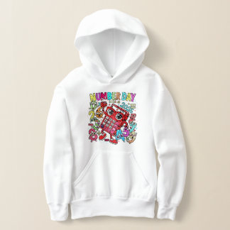 Sifferdags hoodie för barn UK grundskola matematik T Shirt