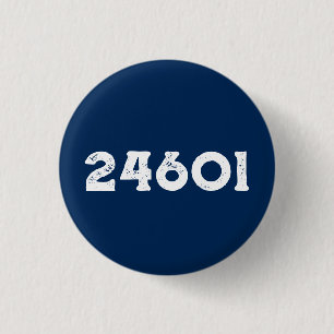 Siffran 24601 typografi Knapp