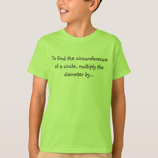 Siffror av Pi T Shirt