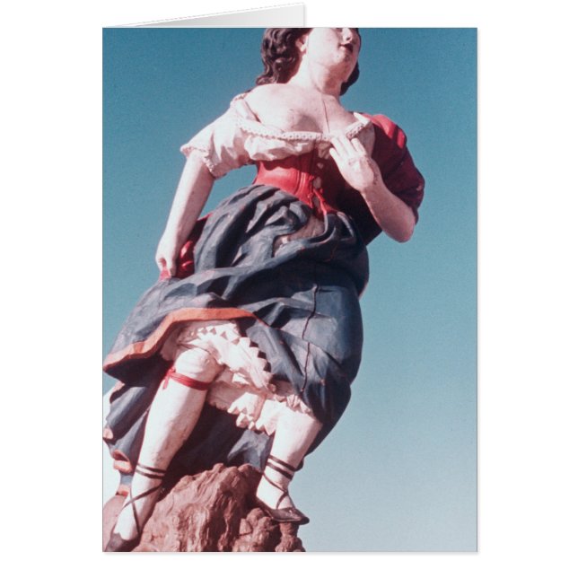 Siffror från okänd segelrutt frakt hälsningskort (Framsidan)