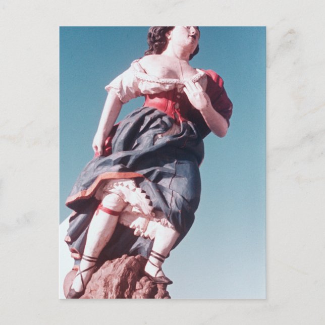 Siffror från okänd segelrutt frakt vykort (Framsida)