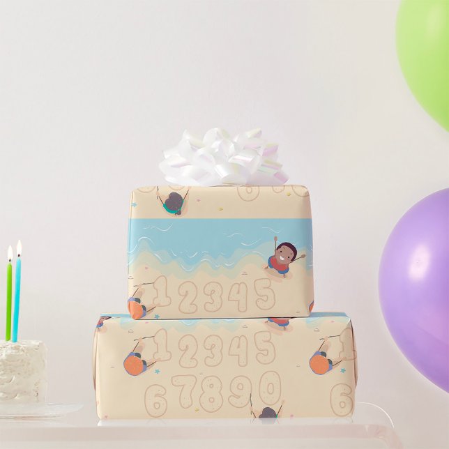 Siffror i ljudet presentpapper (Skapare uppladdad)