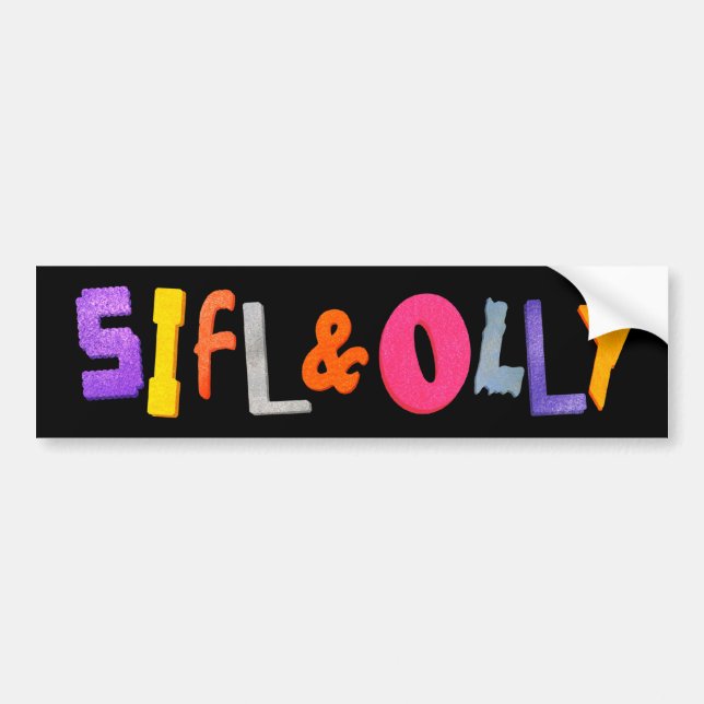 Sifl och Olly bildekal (Framsidan)