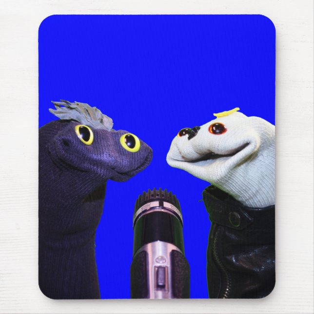 Sifl och Olly Mousepad (lodrät) Musmatta (Framsidan)
