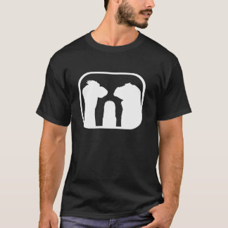 Sifl och Olly negativ utrymmeTshirt Tee