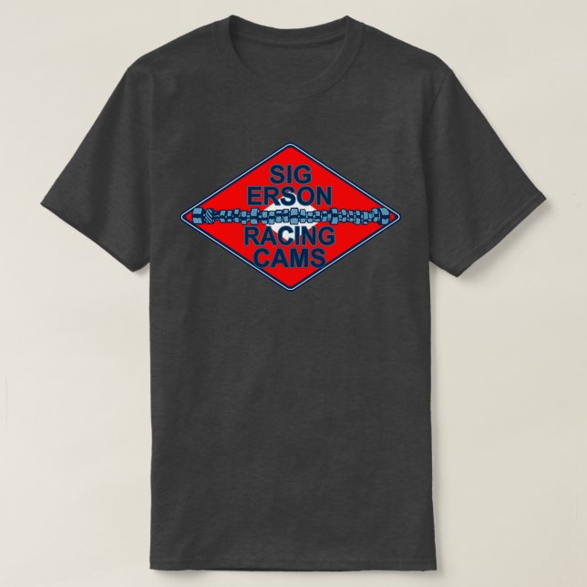 Sig Erson Racing Cams T Shirt (Design framsida)