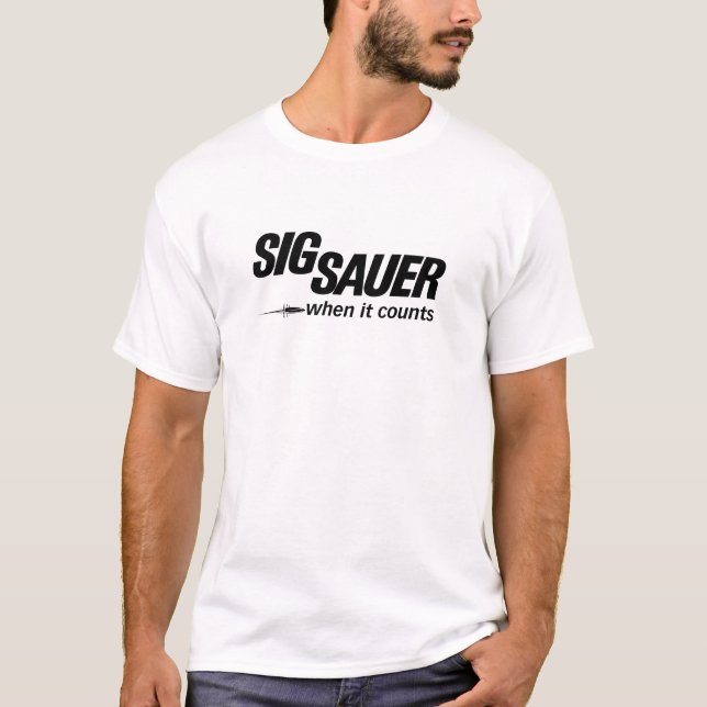 SIG Sauer Went it Count T Shirt (Framsida)