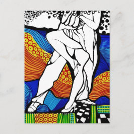 Siga el Baile Vykort