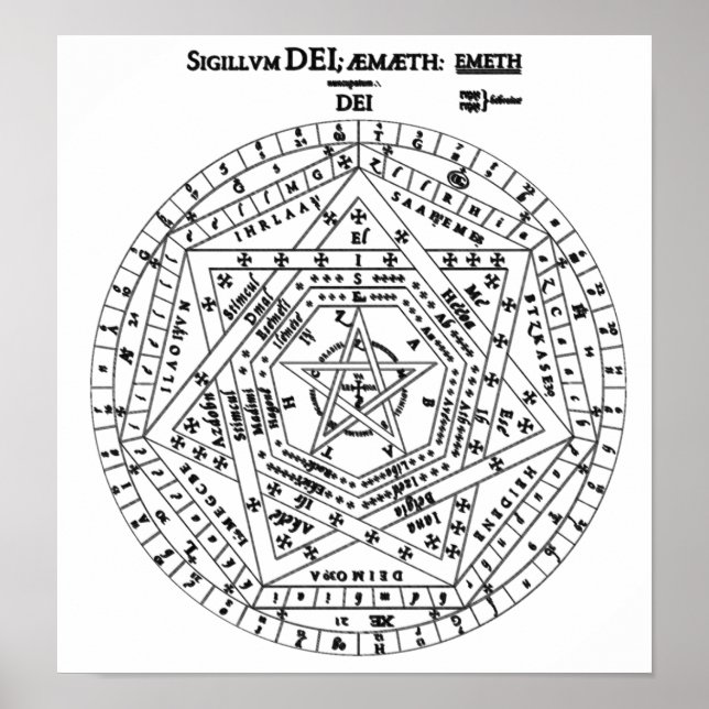 Siggilum Dei Ameth Poster (Framsidan)