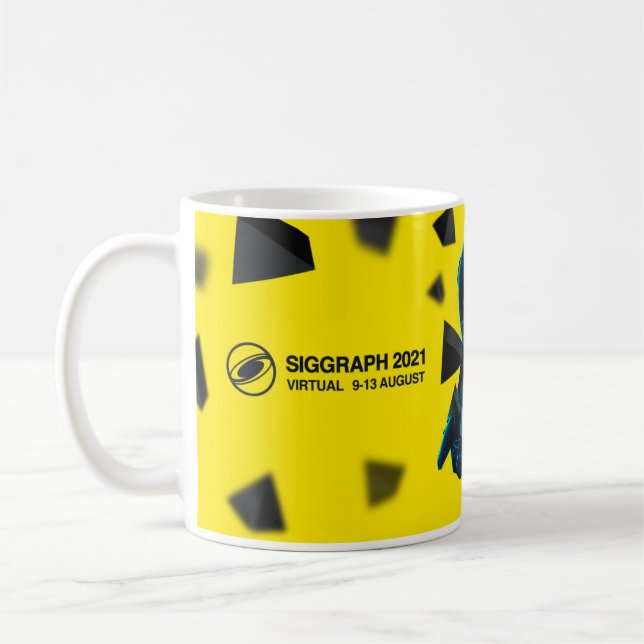 SIGGRAPH 2021 Kaffe Mugg (Vänster)