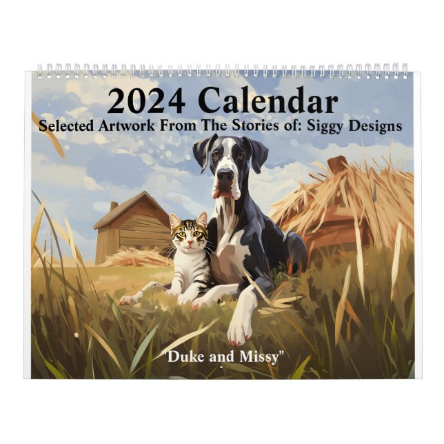 "Siggy Design 2024 Calendar" Kalender (Omslag)