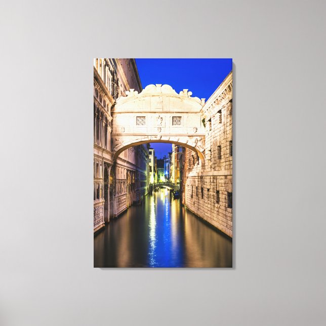 Sighbron (italian Ponte dei Sospiri) Canvas (Framsida)