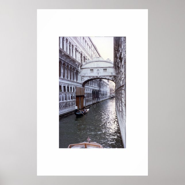 Sighbron - Venedig-Italien Poster (Framsidan)