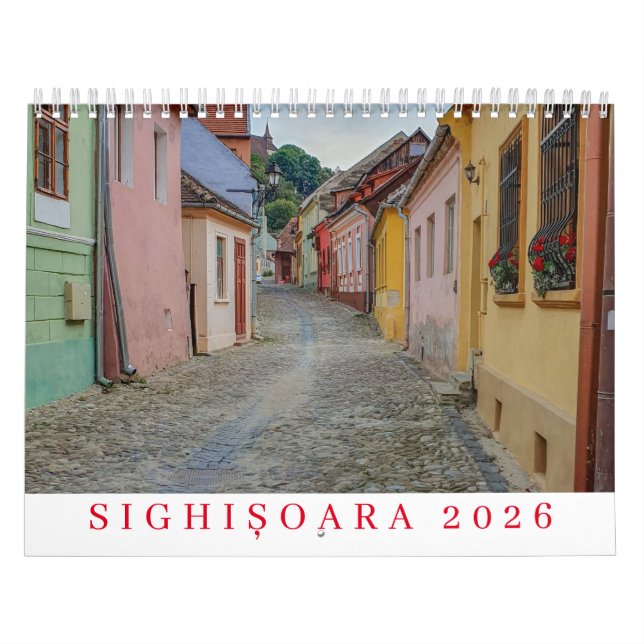Sighisoara 2026-kalender kalender (Omslag)