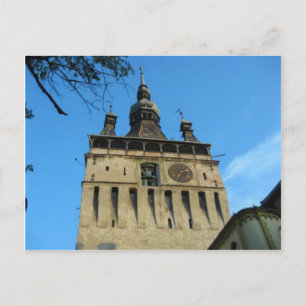 Sighisoara,Clocktower Vykort