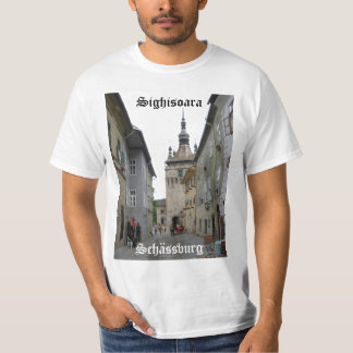 Sighisoara-/SchassburgT-tröja T-shirt