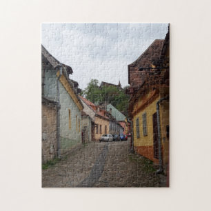 Sighisoara Transsylvanien Medeltidsstad Pussel