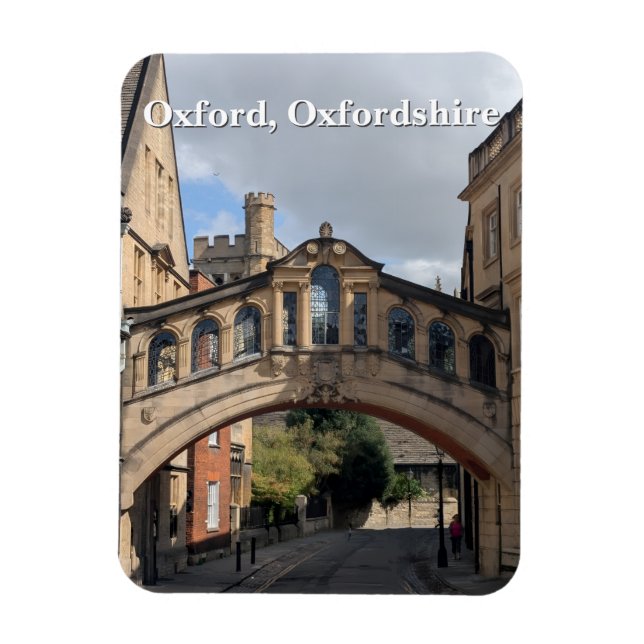Sighs-bron i Oxford Magnet (Vertikal)