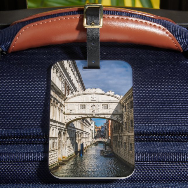 Sighs, Venedig, Italien Bagagebricka (Framsida Insitu 2)