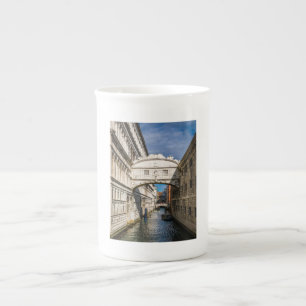 Sighs, Venedig, Italien Benporslin Mugg