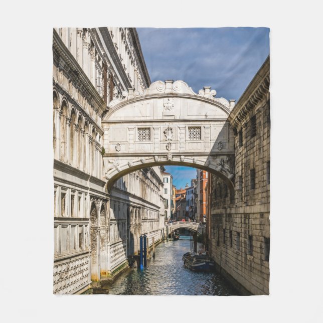 Sighs, Venedig, Italien Fleecefilt (Framsidan)