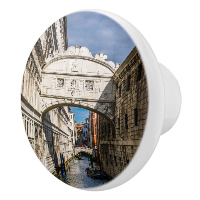 Sighs, Venedig, Italien Knopp (Höger)