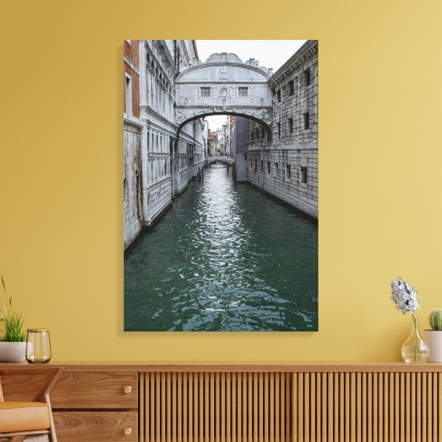 Sighsbron Venedig Italien Canvastryck (Insitu (Vardagsrum))
