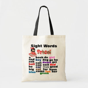 Sight Ord Budget Tote Tygkasse