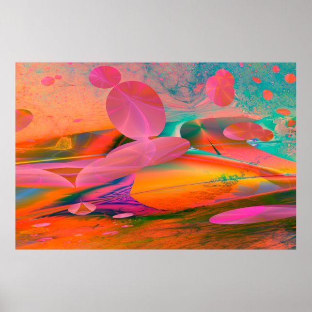 Sight Seeing Fractal Poster (Framsidan)