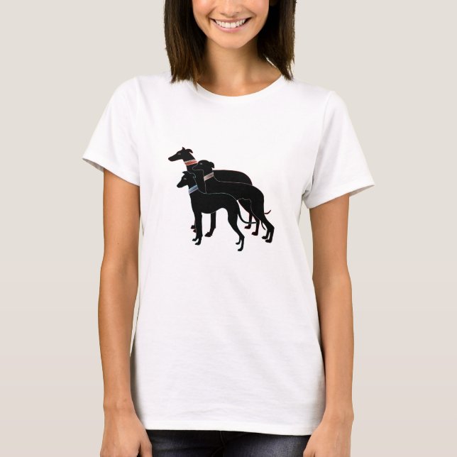 Sighthound Trio T Shirt (Framsida)
