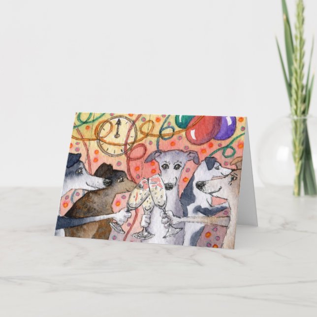 Sighthounds är de original- partydjuren… kort (Framsida)