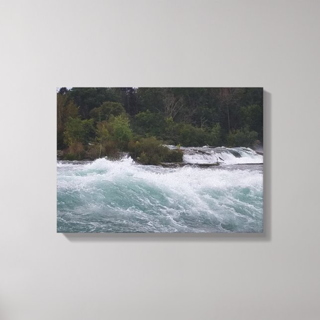 Sightsee på Niagara Falls Canvastryck (Framsida)