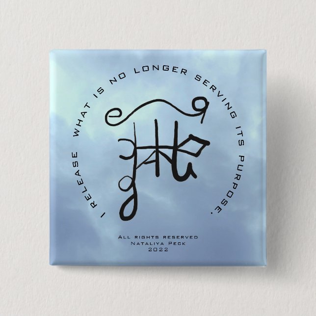Sigil Art for Release and Leting Go Knapp (Framsida)