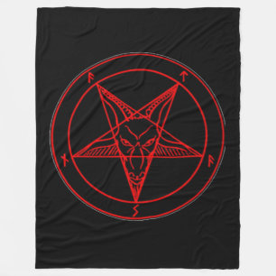 SIGIL av BAPHOMET Fleecefilt