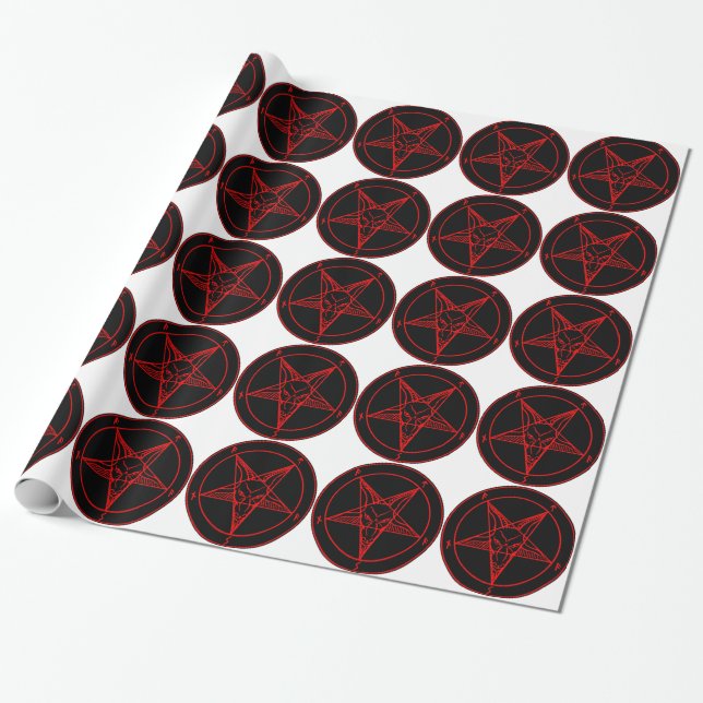 SIGIL av BAPHOMET Presentpapper (Utrullad)