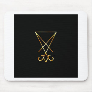 Sigil av det Lucifer- A symbolet av satanism Musmatta
