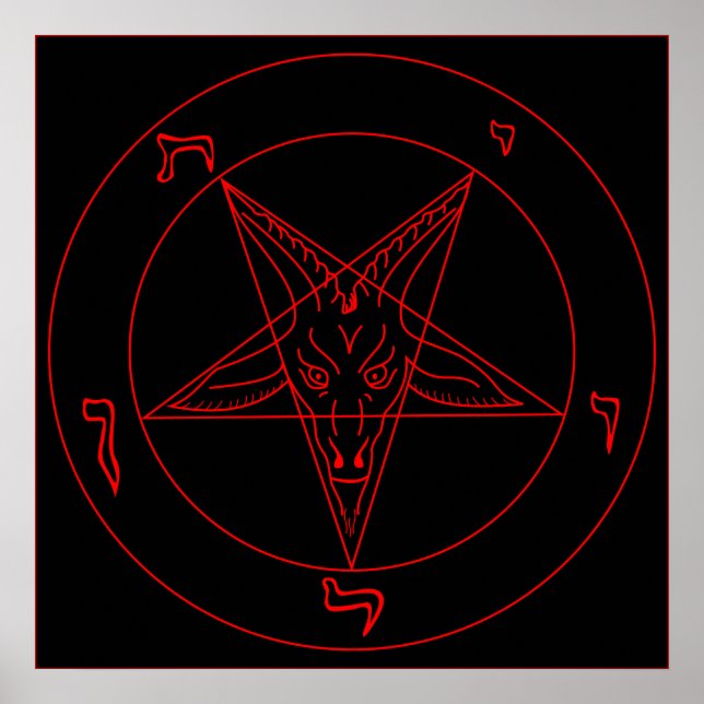 Sigil of Baphomet Poster (Framsidan)