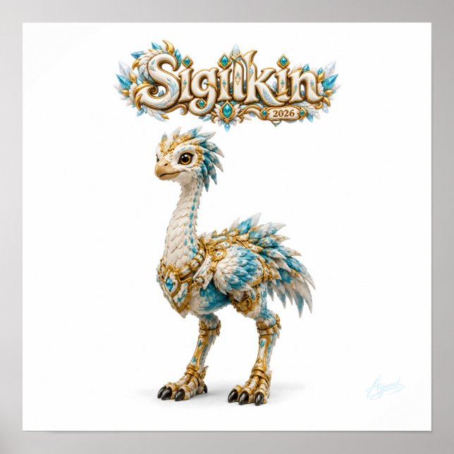 Sigilkin — Plumaris Poster (Framsidan)