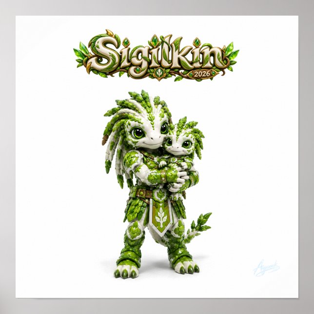Sigilkin — Silvarel Poster (Framsidan)