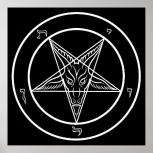 Sigill av Baphomet 60 cm Poster
