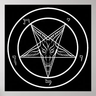 Sigill av Baphomet 60 cm Poster