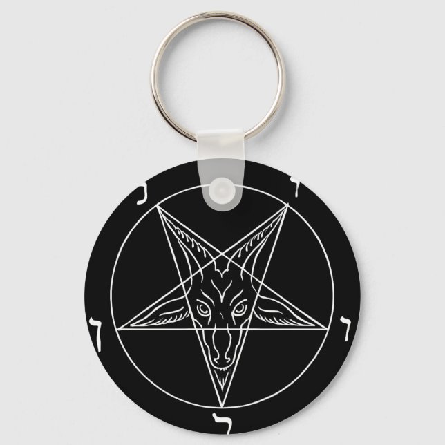 Sigill av Baphomet Nyckelring (Framsida)